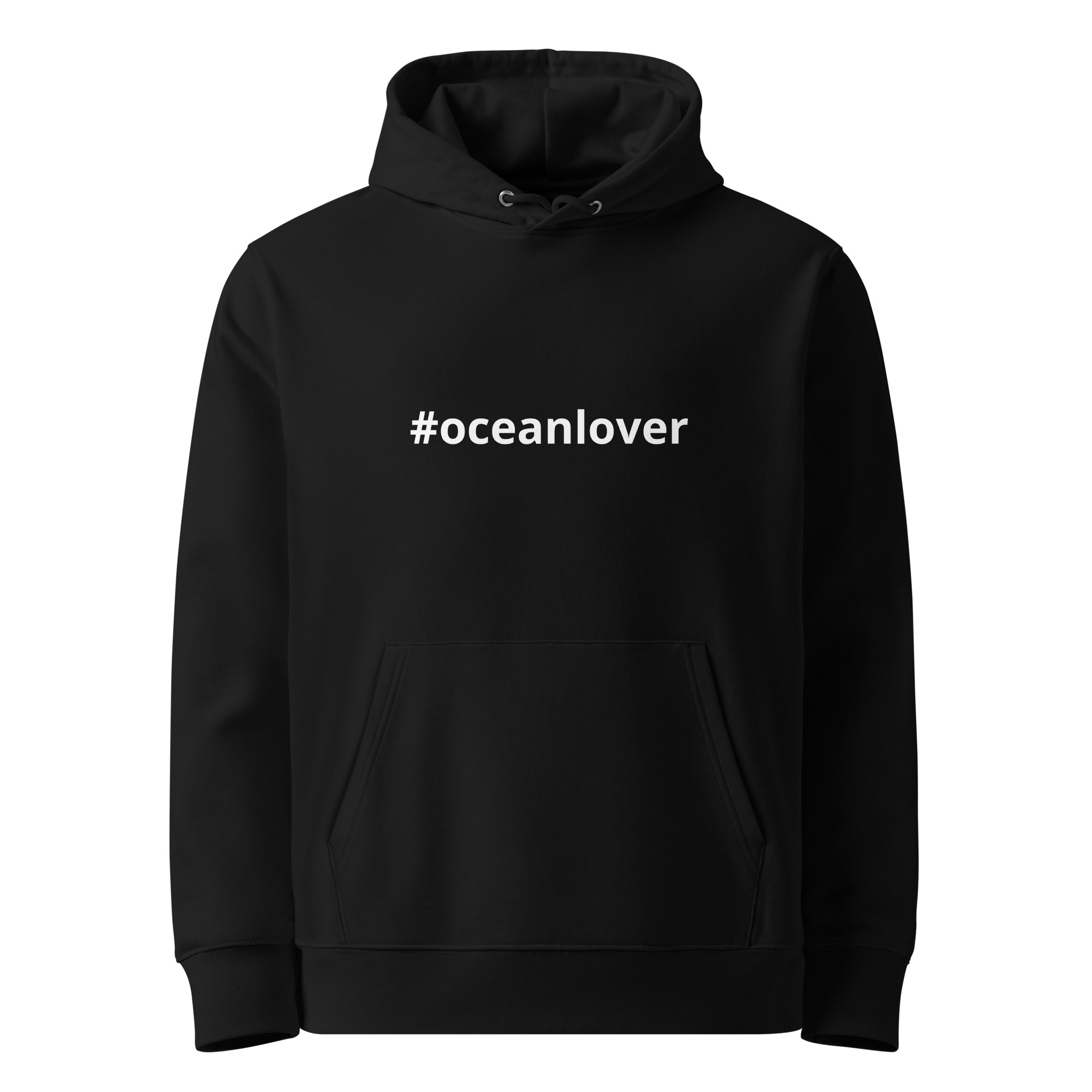 Ocean Lover Hoodie – Black
