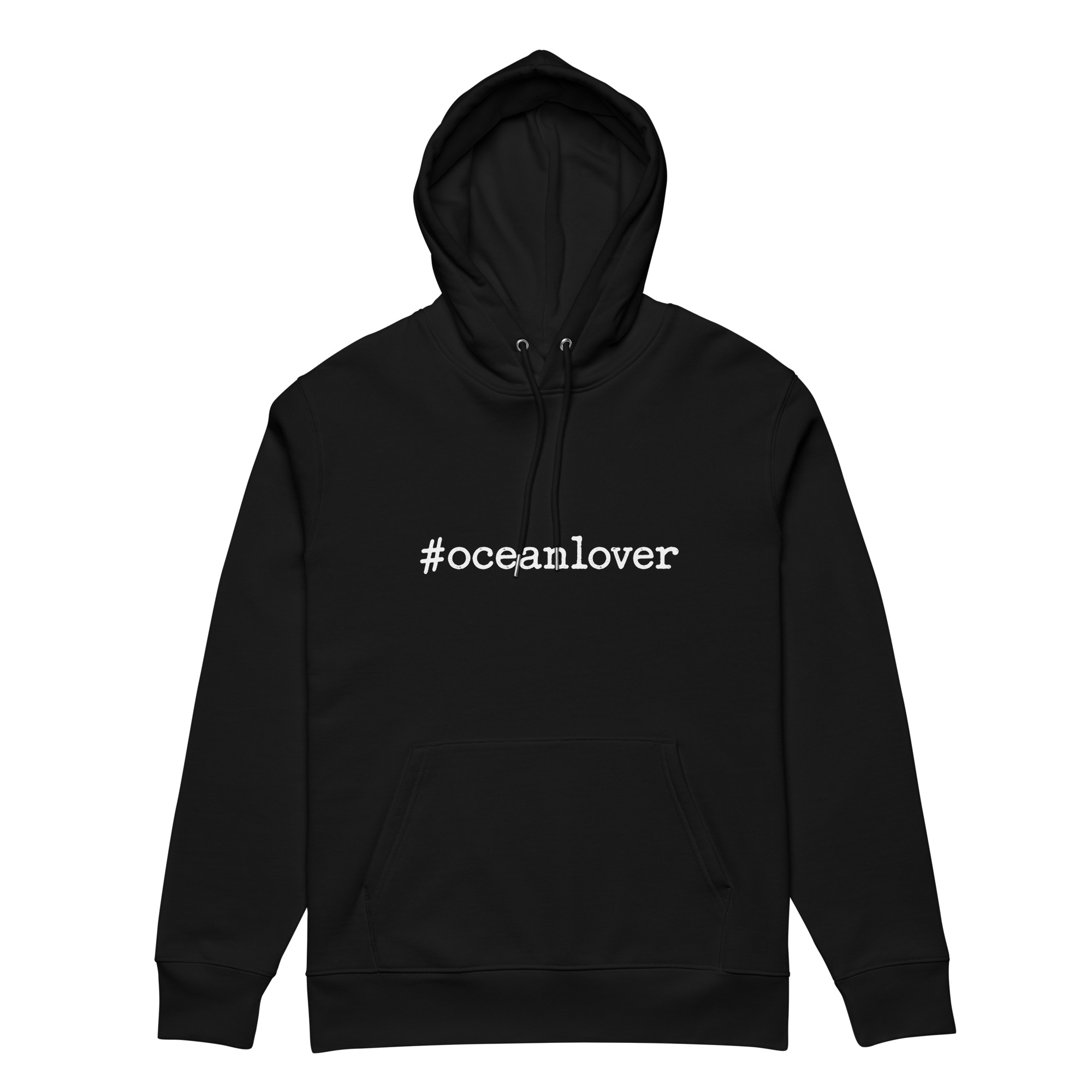 #oceanlover Unisex Hoodie – Black